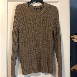 Woman’s size L cable knit sweater